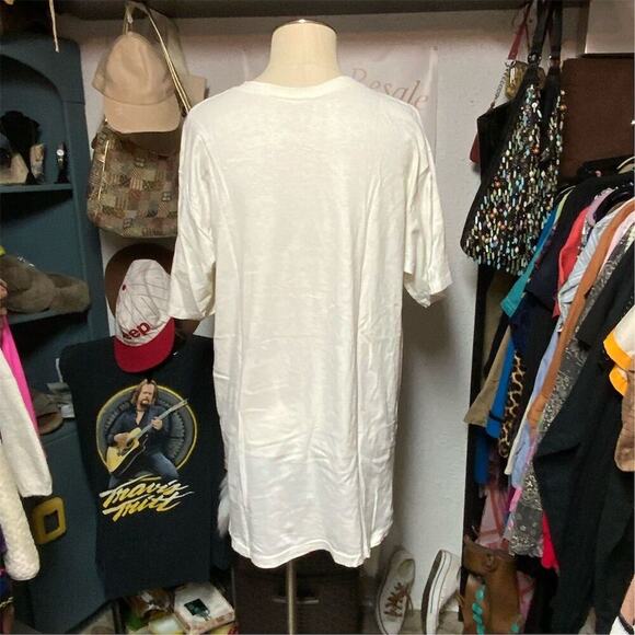 2324. Vintage 80s Beach Tee Unisex One Size - Picture 4 of 7